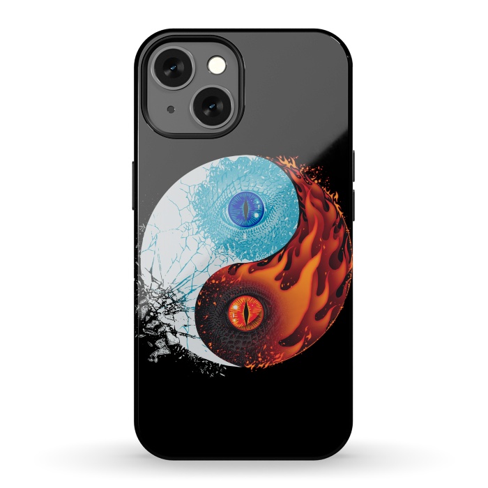 iPhone 13 StrongFit Ice and Fire by Branko Ricov