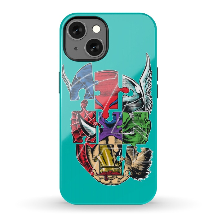 iPhone 13 StrongFit Almighty Avenger by Branko Ricov