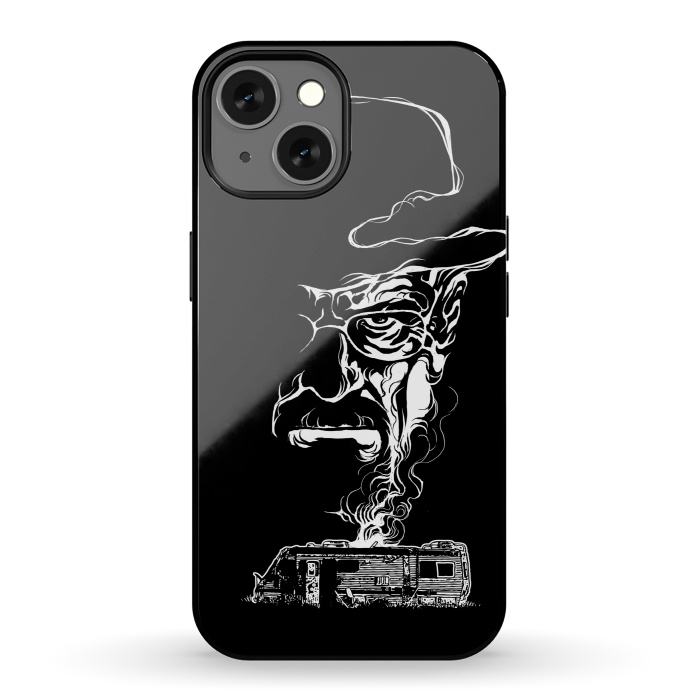 iPhone 13 StrongFit Heisenberg Smoke by Branko Ricov