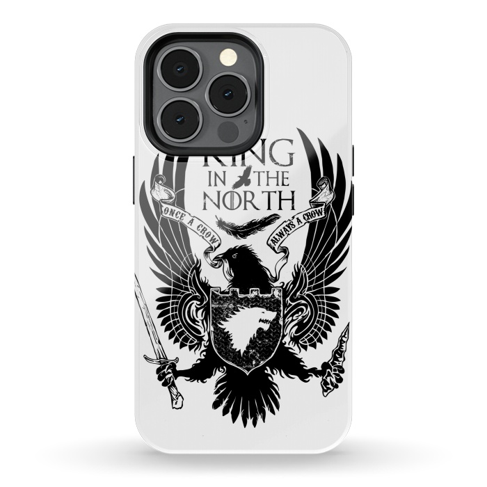 iPhone 13 pro StrongFit Crow in the North by Branko Ricov