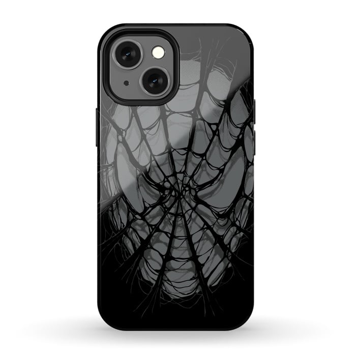 iPhone 13 mini StrongFit SpiderWeb by Branko Ricov