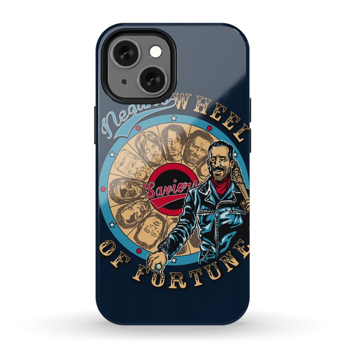 iPhone 13 mini StrongFit Wheel of Fortune by Branko Ricov