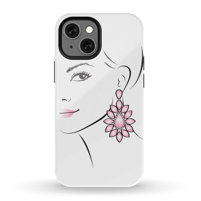 iPhone 13 mini StrongFit Earring Lady by Martina