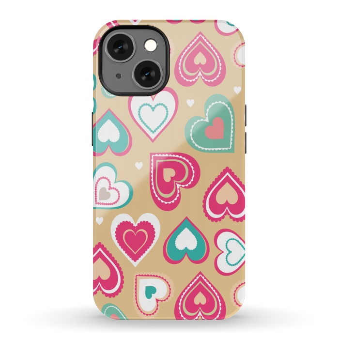 iPhone 13 StrongFit Love Hearts by Martina