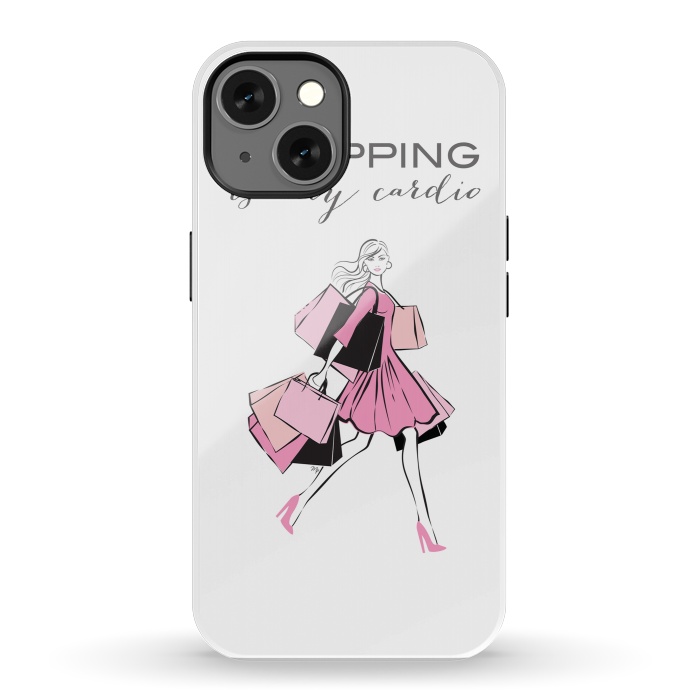 iPhone 13 StrongFit Shopping Girl by Martina