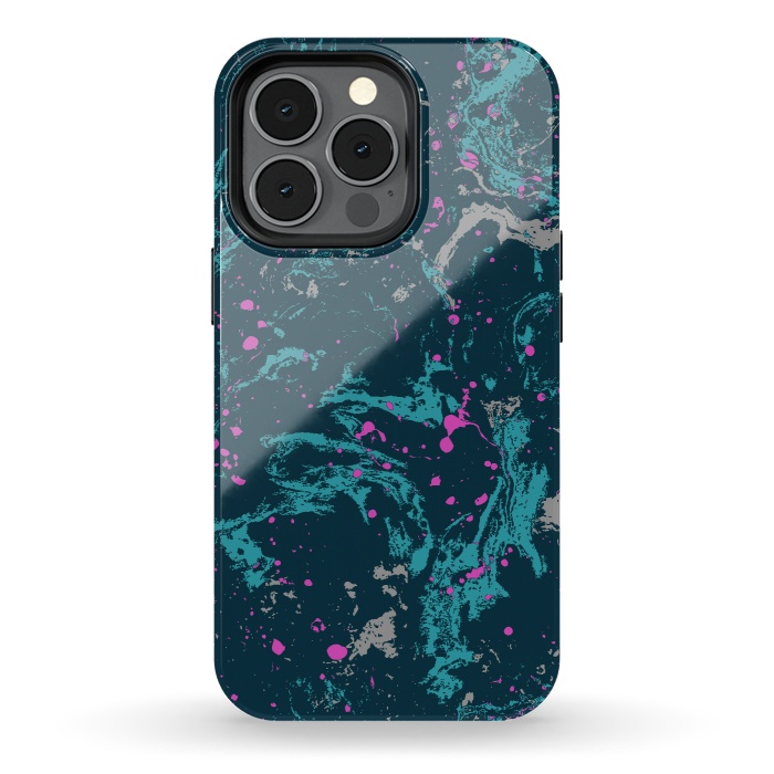 iPhone 13 pro StrongFit Marble by Susanna Nousiainen