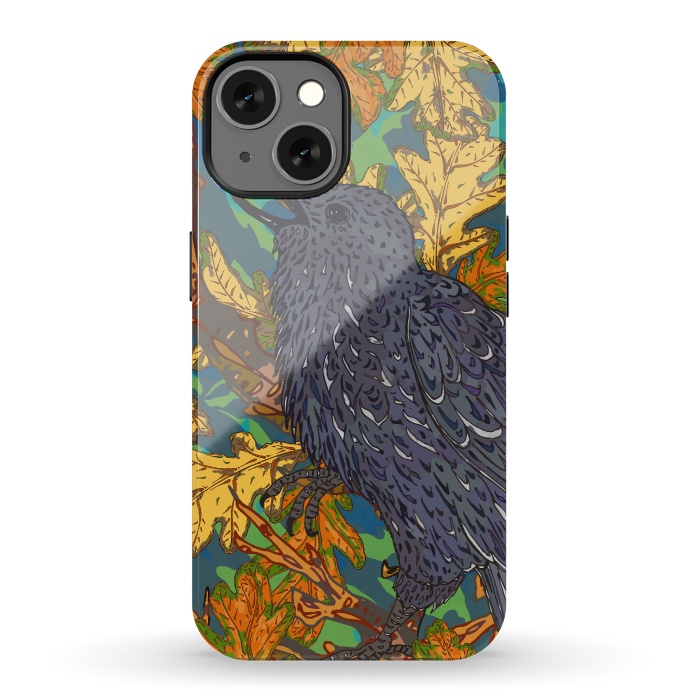 iPhone 13 StrongFit Raven and Oak by Lotti Brown
