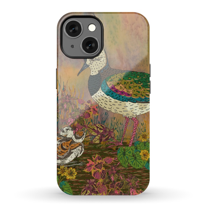 iPhone 13 StrongFit Lapwing Revival by Lotti Brown