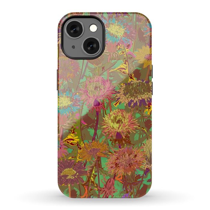 iPhone 13 StrongFit Dandelion Dawn by Lotti Brown