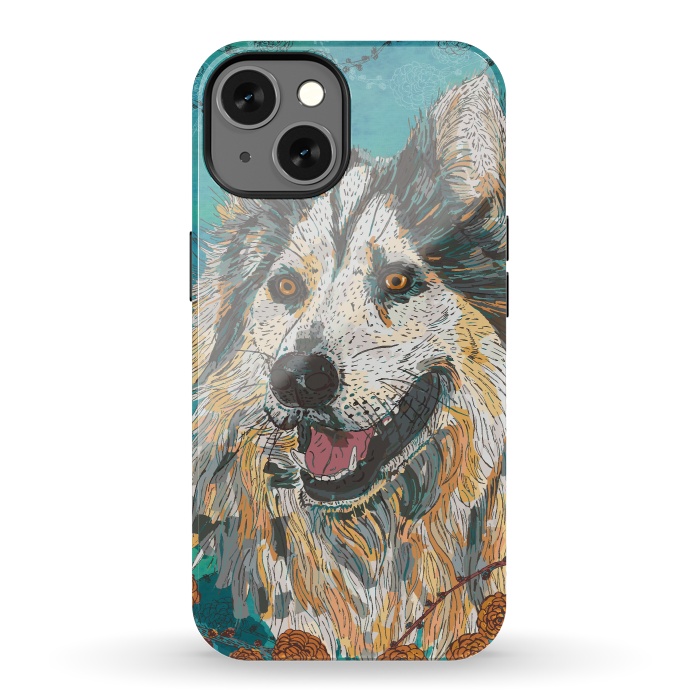 iPhone 13 StrongFit Husky by Lotti Brown