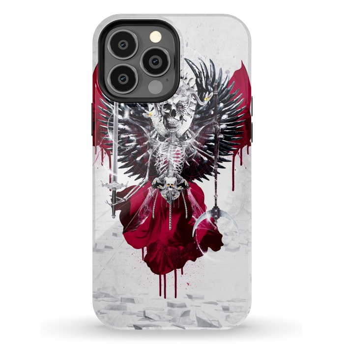 iPhone 13 Pro Max StrongFit Skull Lord by Riza Peker