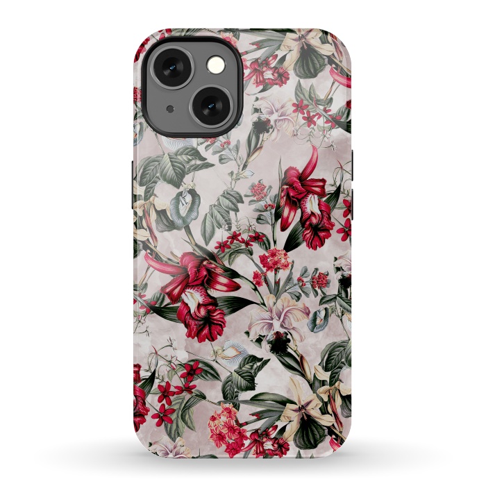 iPhone 13 StrongFit Botanical Flowers IV by Riza Peker