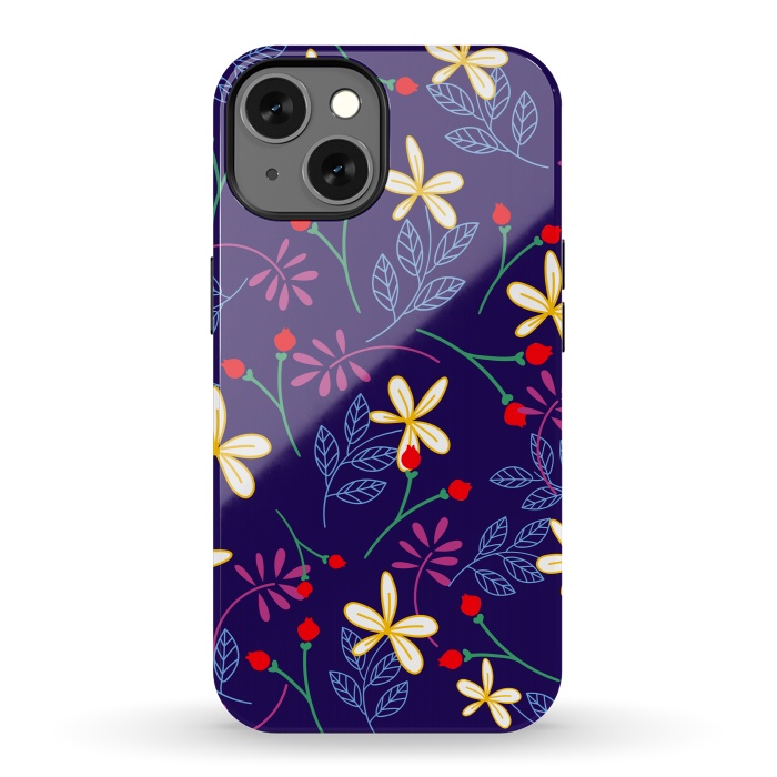 iPhone 13 StrongFit Floral Paradise II by Allgirls Studio