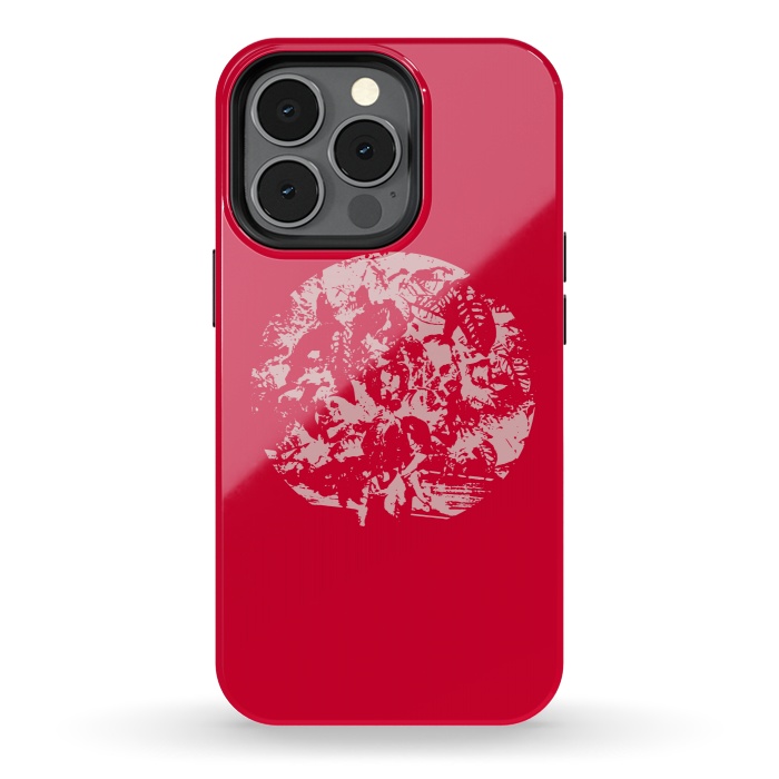 iPhone 13 pro StrongFit Pretty Leaves by Zala Farah