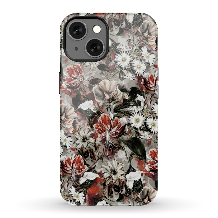 iPhone 13 StrongFit Floral Fall by Riza Peker