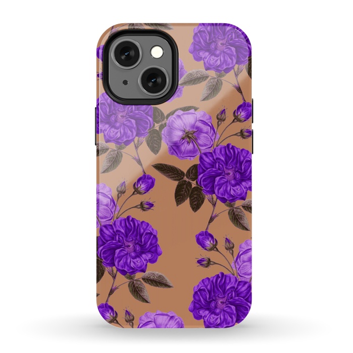 iPhone 13 mini StrongFit Rosie Purple Love by Zala Farah