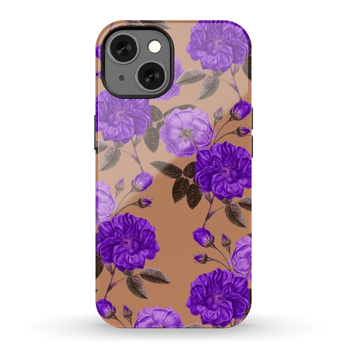 iPhone 13 StrongFit Rosie Purple Love by Zala Farah