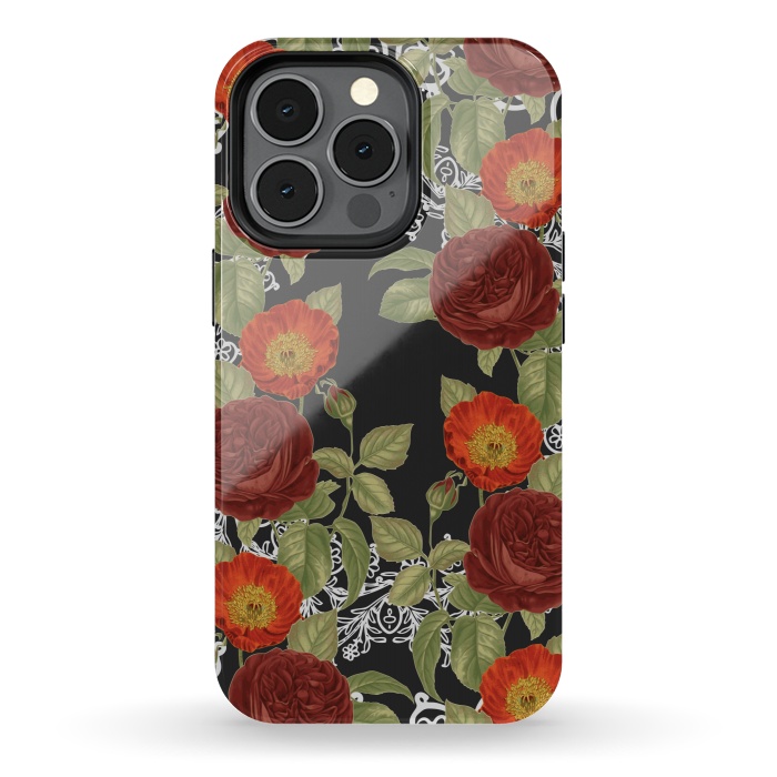 iPhone 13 pro StrongFit Red Haven by Zala Farah