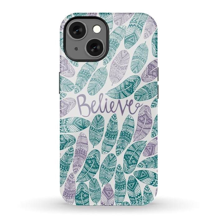 iPhone 13 StrongFit Believe by Pom Graphic Design