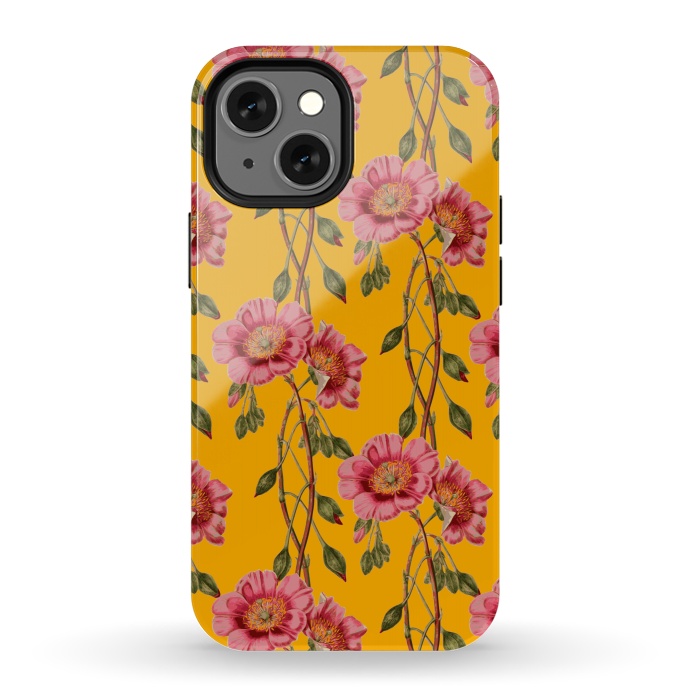iPhone 13 mini StrongFit Streaming Blossoms by Zala Farah