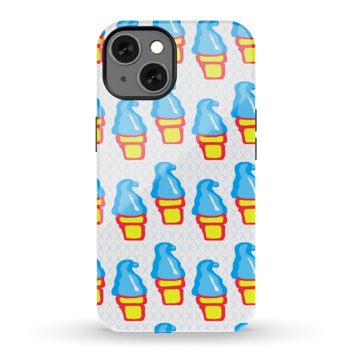 iPhone 13 StrongFit We All Scream for Ice Cream by Bettie * Blue