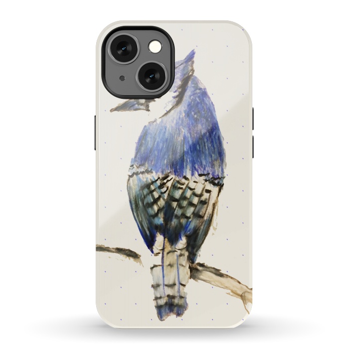 iPhone 13 StrongFit Bluebird of Happiness by Bettie * Blue