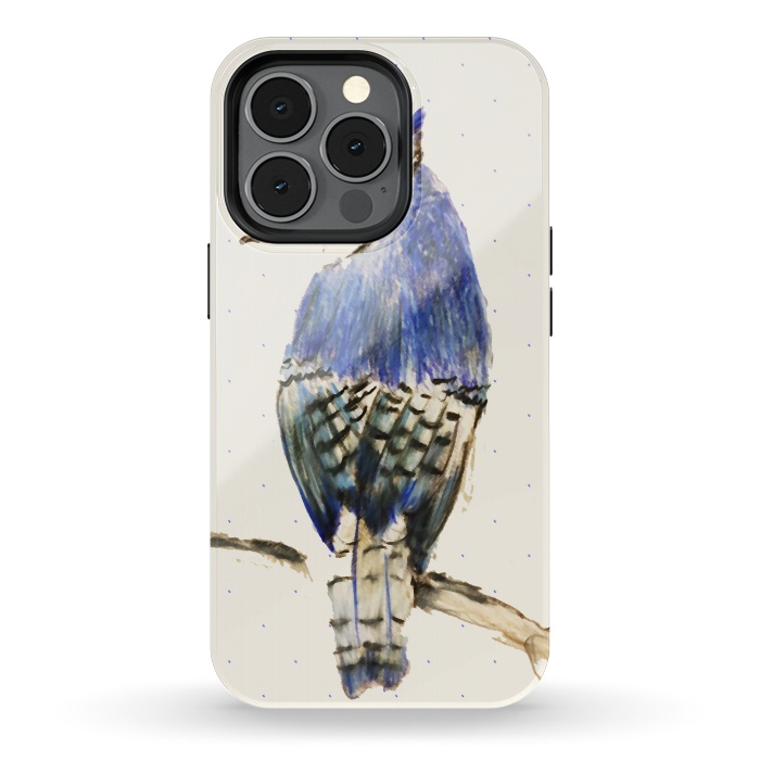 iPhone 13 pro StrongFit Bluebird of Happiness by Bettie * Blue