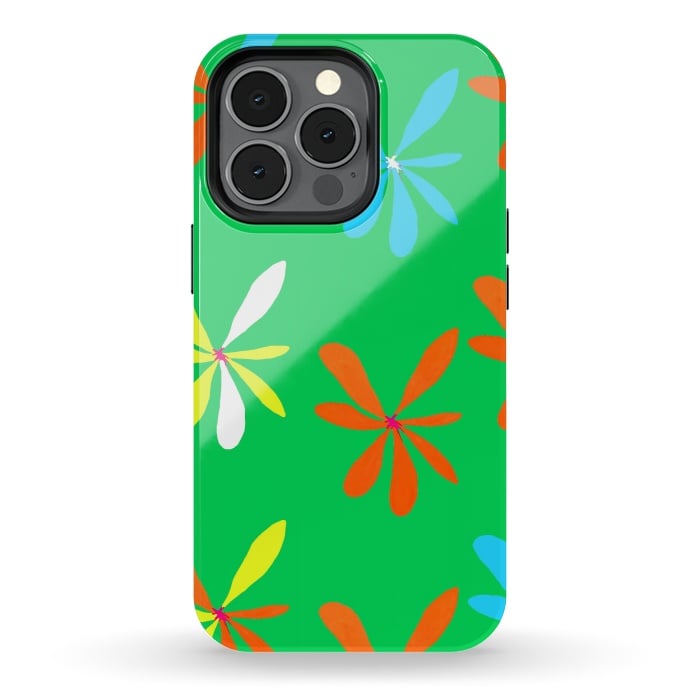 iPhone 13 pro StrongFit Groovy, Man! by Bettie * Blue