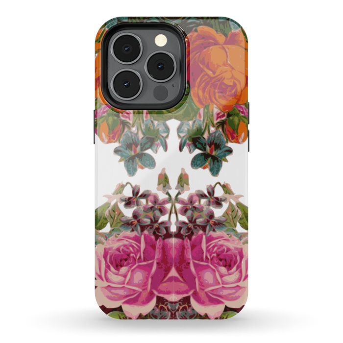 iPhone 13 pro StrongFit Flora Pattern by Zala Farah