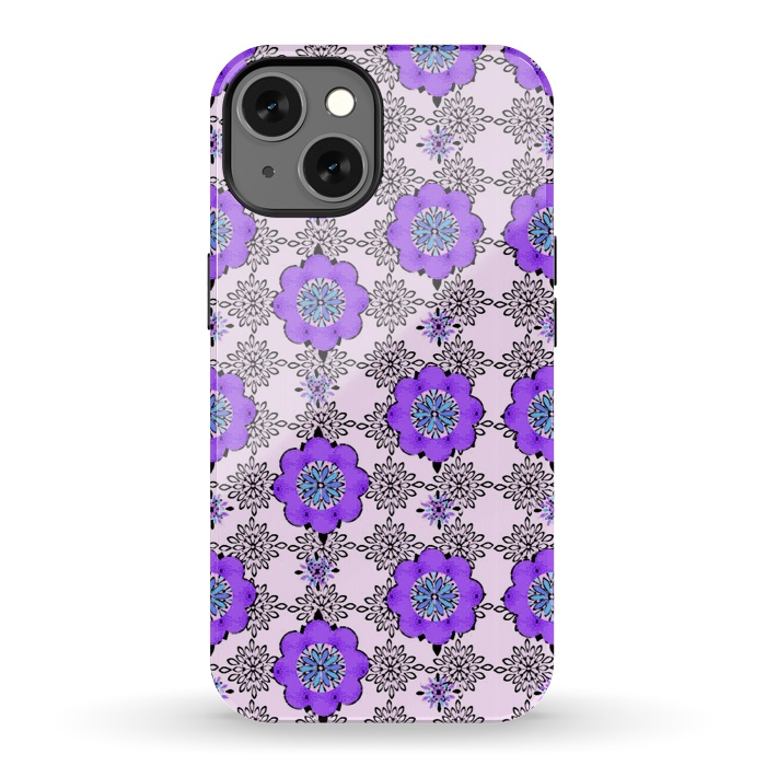 iPhone 13 StrongFit Purple Shmurple by Bettie * Blue
