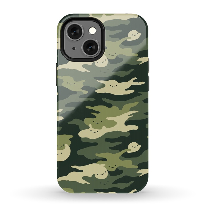 iPhone 13 mini StrongFit Army of Hugs by Santiago Sarquis 