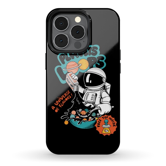 iPhone 13 pro StrongFit Planets loops by Coffee Man