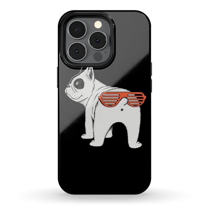iPhone 13 pro StrongFit Dog second face by Coffee Man