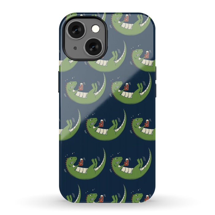 iPhone 13 StrongFit Dinosaur new shoes by Coffee Man