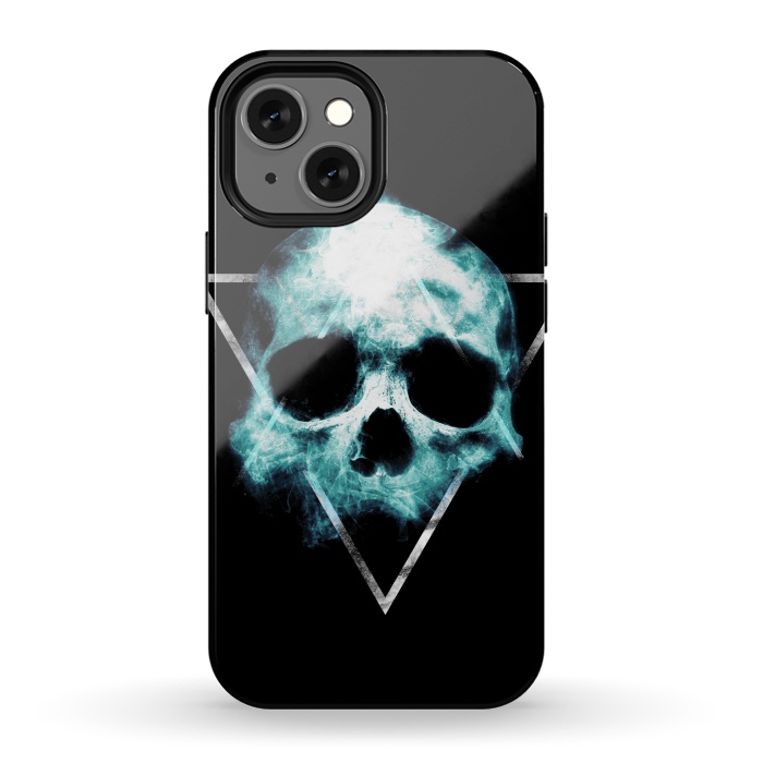 iPhone 13 mini StrongFit Skull by Mitxel Gonzalez