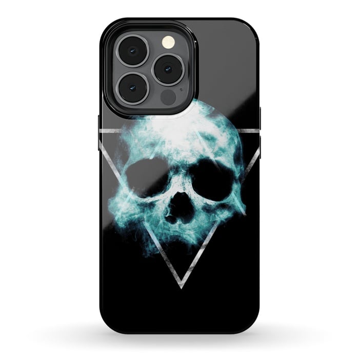iPhone 13 pro StrongFit Skull by Mitxel Gonzalez