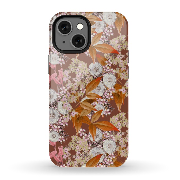 iPhone 13 mini StrongFit Lush Garden by Zala Farah