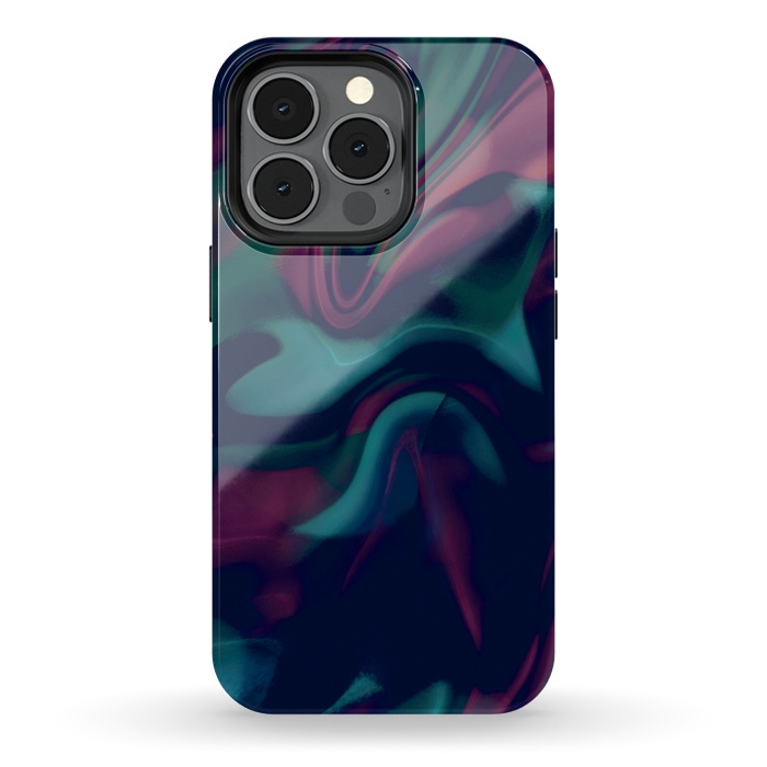 iPhone 13 pro StrongFit Liquid Color by CatJello