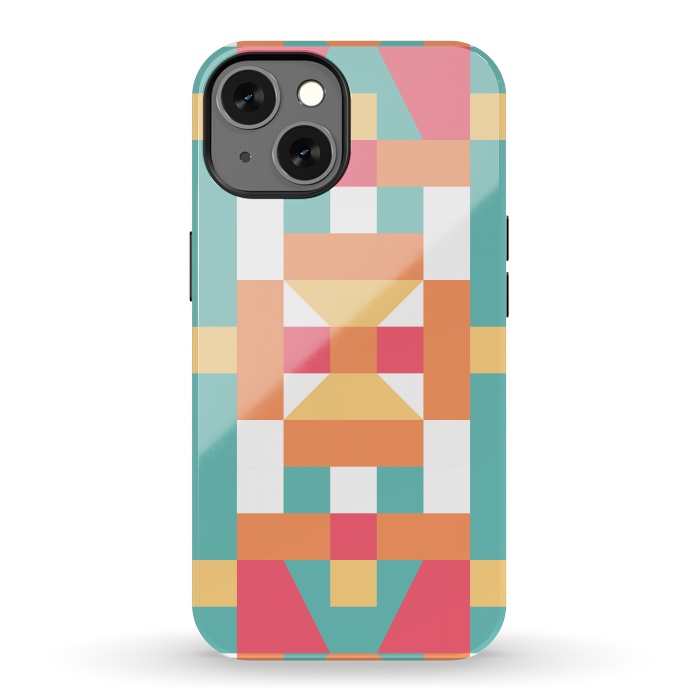 iPhone 13 StrongFit Candy Land (by Color Blocks) by Zala Farah