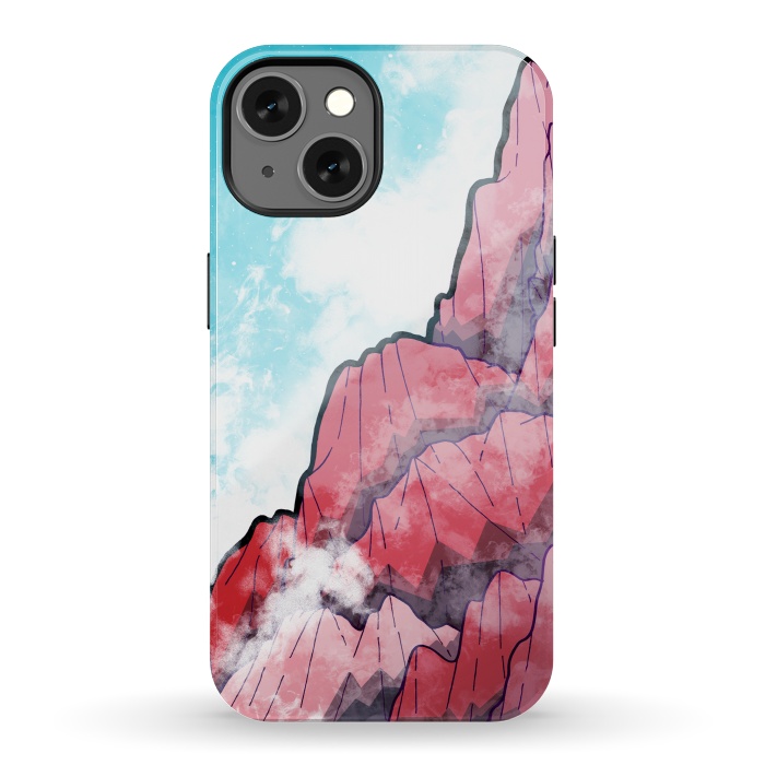 iPhone 13 StrongFit The Misty Mountains by Steve Wade (Swade)