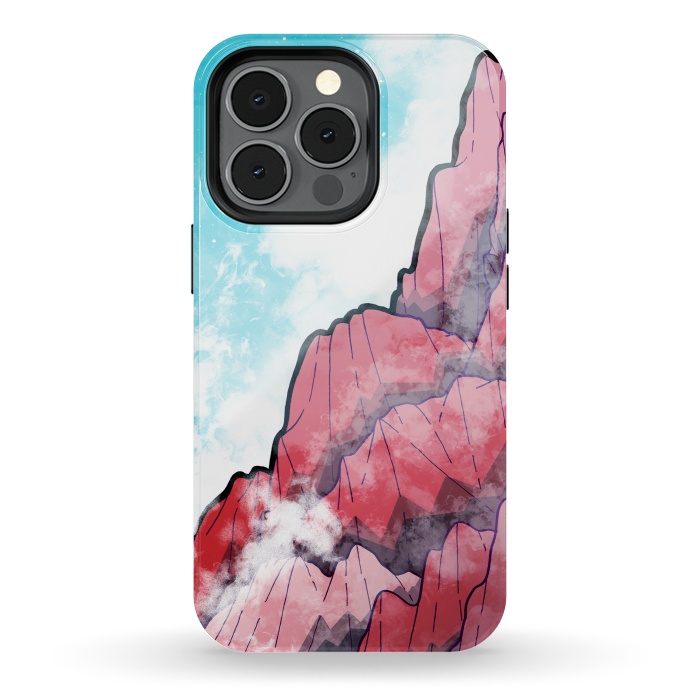 iPhone 13 pro StrongFit The Misty Mountains by Steve Wade (Swade)
