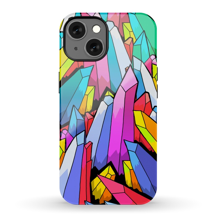 iPhone 13 StrongFit Colour Crystals  by Steve Wade (Swade)
