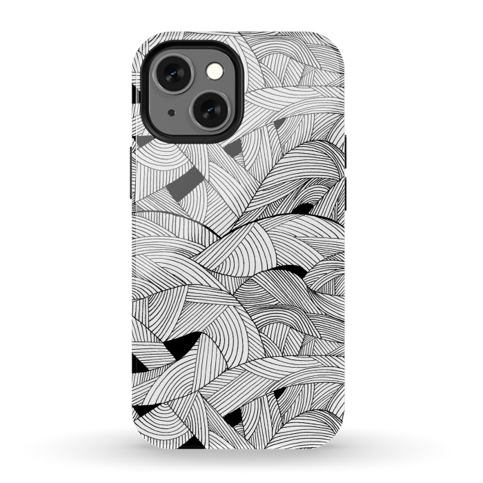 iPhone 13 mini StrongFit The Tangled Waves by Steve Wade (Swade)