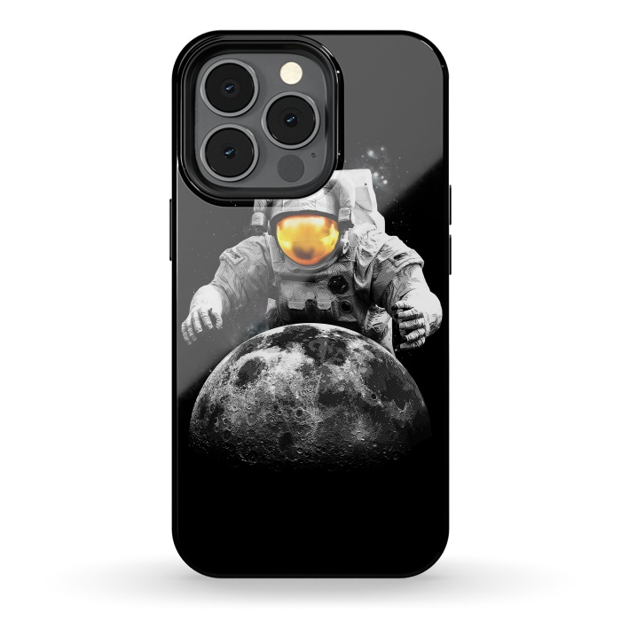 iPhone 13 pro StrongFit The conquest of the moon by Mitxel Gonzalez