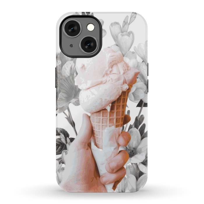 iPhone 13 StrongFit Floral Ice-Cream by Zala Farah