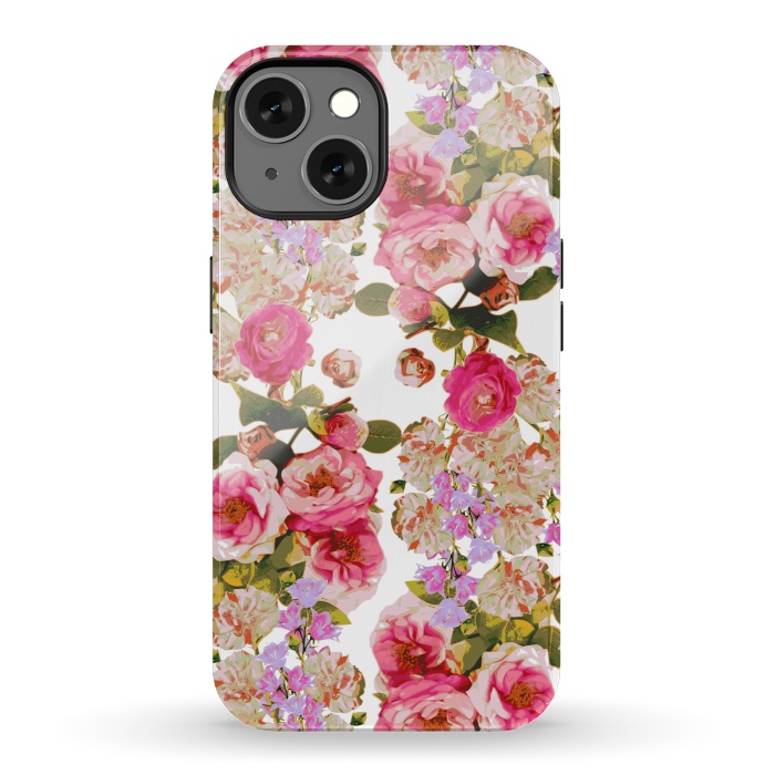 iPhone 13 StrongFit Floral Friends by Zala Farah
