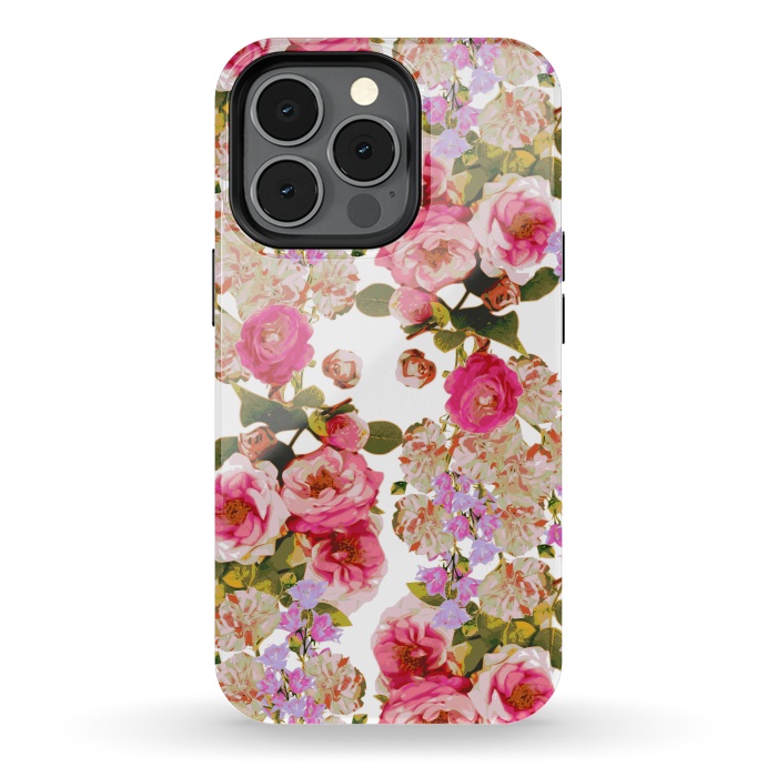 iPhone 13 pro StrongFit Floral Friends by Zala Farah