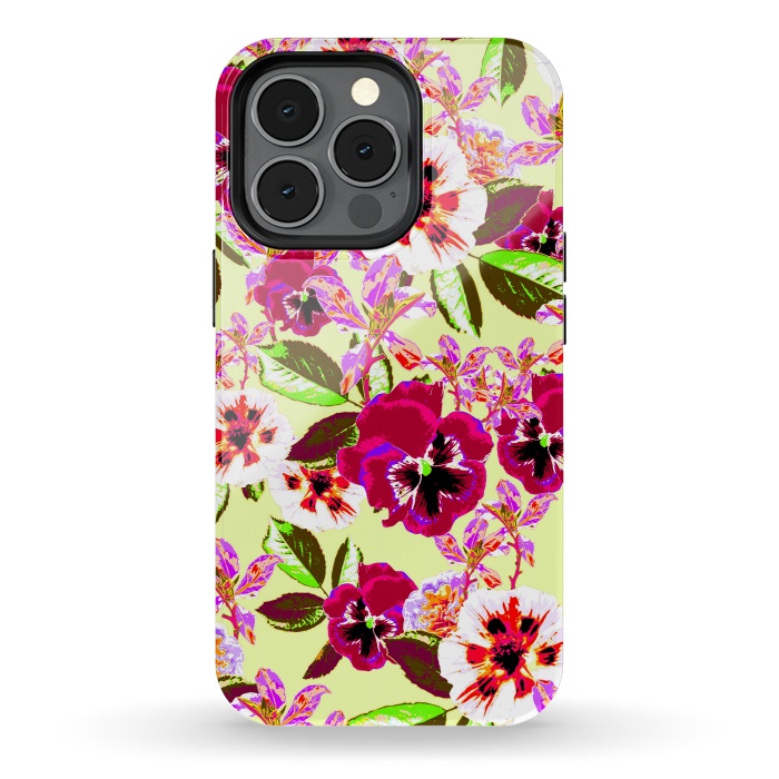 iPhone 13 pro StrongFit Tropical Botanic Garden by Zala Farah