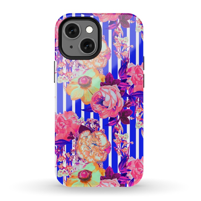 iPhone 13 mini StrongFit Cute Summer Bloom by Zala Farah