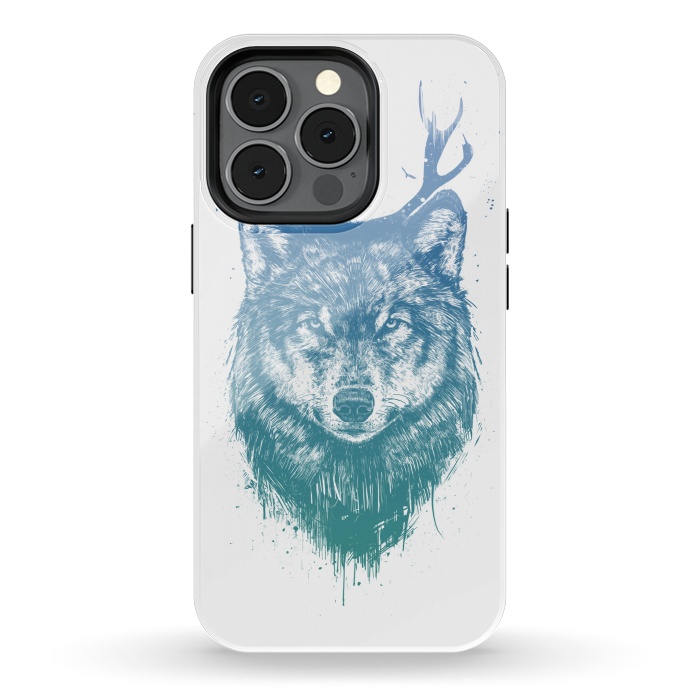 iPhone 13 pro StrongFit Deer wolf by Balazs Solti